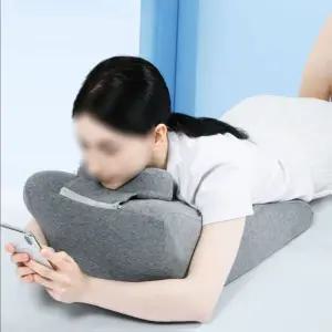 엎드려쿠션 수면베게 낮잠 목편한 베게 휴식 목베개 베개 수면 필로우 목쿠션