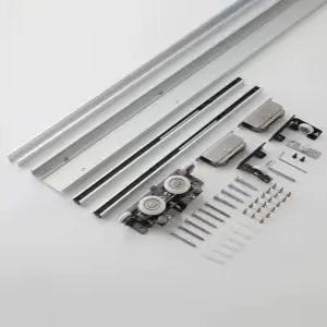 히든슬라이딩도어 리스 레일 철물 비밀문 부품 부속자재