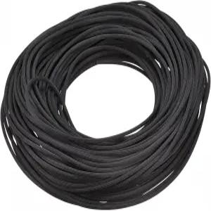 uxcell 스크린 스플라인 30M/98.43피트 길이 PVC 씰링 스트립 창문 리테이너 3mm OD 블랙