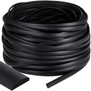 윈도우 또는 파티오 스크린 도어의 유리 스크린을 교체하기 위한 평면 스플라인 0.315 폭 비닐 하단 및