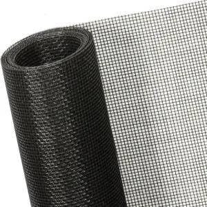 48인치 x118인치 내구성 창 스크린 메시 유리섬유 네트 조절 가능한 교체 파티오 도어 집 창문용 윈도우용