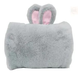 애나허니 토끼모양 손베개 핸드워머 의자방석 책상쿠션 기능성방석