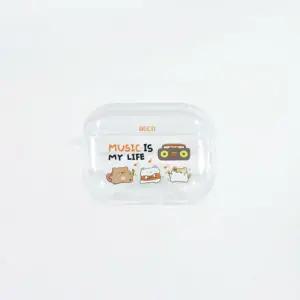 아트박스/베코 BECO 에어팟 케이스 프로2 귀여운 투명 케이스