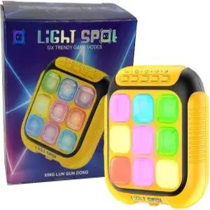 CizOSYU 전자 틱택토 휴대용 게임 - 6-in-1 여행 퍼즐 콘솔 빠른 속도의 엔터테인먼트 선물 준비 완료