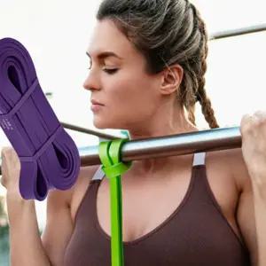 L88 라텍스 파워 밴드 Lv5 퍼플 1P 근력 운동 요가밴