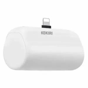 보조배터리 휴대폰충전 배터리 충전기 스마트폰 보조 미니 5000mah 8핀 화이