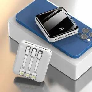 보조배터리 휴대폰충전 휴대폰 뱃터리 미니 플래시 10000 블랙화이트