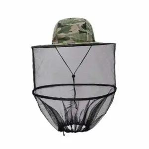 방충모자 해충방지 모기장 방충모자(밀리터리) 낚시 벌초모자