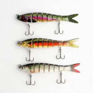 8단 관절 낚시 미끼 루어 세트