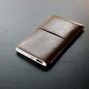보조배터리 휴대폰충전 샤오미 가죽 케이스 5000m 2세대 전용