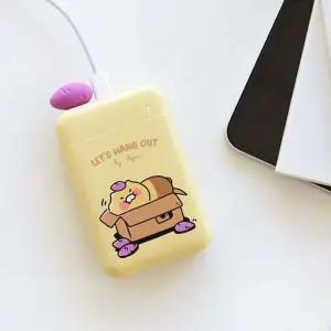 보조배터리 휴대폰충전 상자 춘식이 고속충전