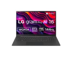 LG전자 2025 그램 Pro AI 16 , RTX 4050, 옵시디안 블랙, 512GB, 32GB, WIN11 Home, 16Z90TR-SA5BK