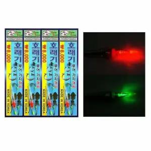 호래기 낚시 채비 세트 선상 루어 가지채비