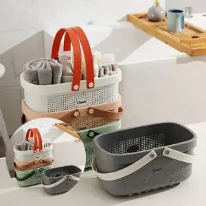 물빠짐 목욕가방 L 여자목욕가방 플라스틱목욕바구니 물빠지는목욕가방