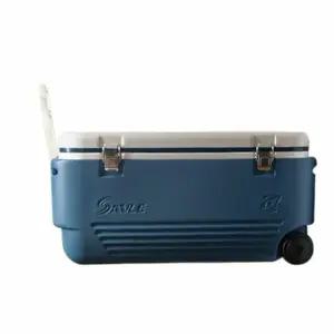 바퀴달린아이스박스 75L캐리어냉각박스 이동식얼음박스 캐리어형