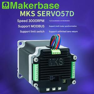 MKS SERVO57D 57 폐쇄 루프 스테퍼 모터 드라이버 RS485/CAN MODBUS FOC