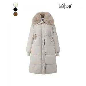 {매장정품} 르샵 카라퍼 허리 스트링 롱 패딩 점퍼 BPBJP002A 1191015