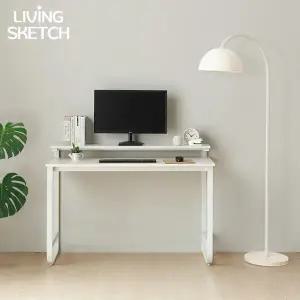 [리빙스케치] 국내제작 캠브리지 900X700 낮은 선반형 1단 A타입 책상[착불]E0등급 컴퓨터 학생용