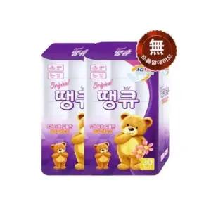 1+1 오리지널 땡큐 3겹 14m 30롤 총 2팩 두루마리 화장지 휴지