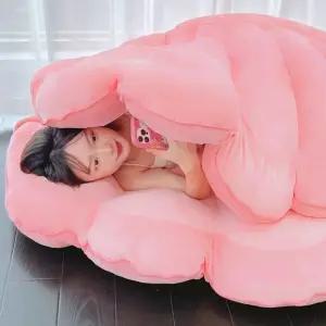 조개 쿠션 등받이 조개껍질 대형 선물 인어공주 소파쿠션 2m 이불 특이한