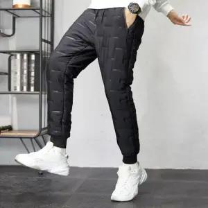 [골드스마일]겨울용 보온 라이딩 남성 시보리 밑단 바이크 팬츠