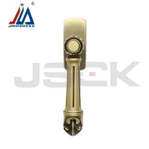 순수 구리 손잡이 문짝 창문 하드웨어 단조 황동 전기 도금 공정 침실 주방 인테리어 깨진 다리 알루미늄