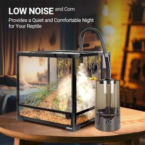 자동 차단 기능 Herpeton Cistern  4L Clear Lake 수정 가능 들리지 않는 안개 기 110V 220V Y5GB