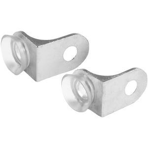 안정적이고 설치가   선반 지지대 실리콘 실버 10개 클로젯 파티션 히팅