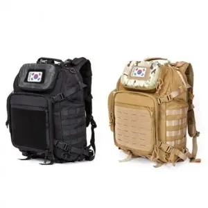 (색상 카모블랙)캐주얼 가방 다용도 백팩 여행용 아웃도어 밀리터리