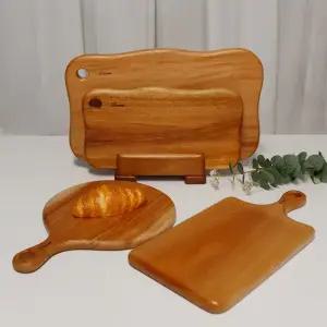 (1+1) 부엌다옴 마호가니 항균 원목도마 실속세트 (3종택1)