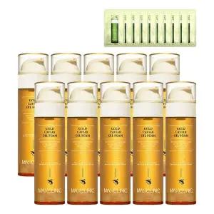 [NS홈쇼핑][홈쇼핑 세트] 맥스클리닉 오일 폼 클렌징 골드 캐비어 대용량 110g 10개+샘플10..[35676420]