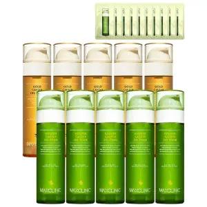 [NS홈쇼핑]맥스클리닉 오일 폼 클렌징 110g 골든 선인장 5개+캐비어 5개+샘플 10개..[35676421]