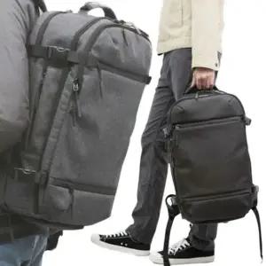 (옵션 Large_블랙)패션 트래블 백팩 책가방 여행 가방 35L 캐주얼 베낭