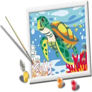 용 숫자 키트의 레이븐스버거 크레아트 바다거북 페인트