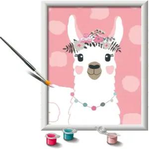 레이븐스버거 크리아트 노 드라마 라마 페인팅 - 용 숫자 키트 7세 이상을 위한 회화 예술 및 공예품