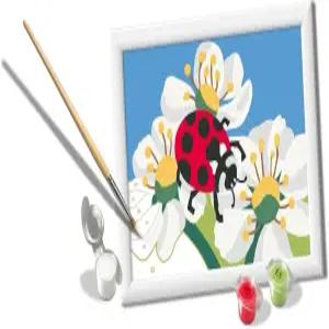 레이븐스버거 - 레이디버그 인 네이처 크리아트 페인트 바이 넘버 키트 7세 이상 를 위한 재미있고 쉬운