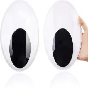 DIYASY 7.5인치 자이언트 구글리 즈 DIY 공예 장식 및 크리스마스 장식을 위한 2개의 큰 꿈틀거림 셀프 .