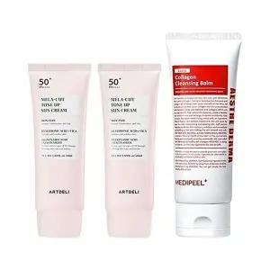 [셀러허브 1]아트델리 톤업 선크림 50ml x2 + 메디필 클렌징밤 100ml