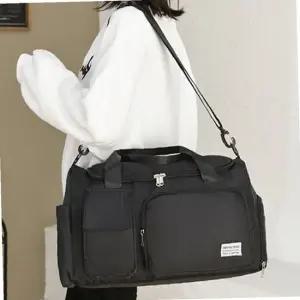 대용량 수납 보스턴 가방 여행 보조백 캐리어 결합