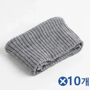 ( )목도리x10개 간편한 그레이 니트 넥워머 방한넥워머 넥워머 겨울 방한 용품 목도리 목토시