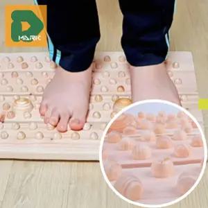 편백나무 발지압판 지압 혈액 원목 보드 이완 순환 건강 족저 발마사지기 회복 선물 근육 피로 부모님
