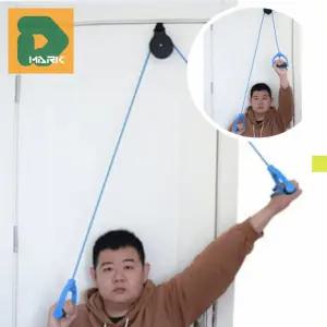 어깨 재활도르래 홈트레이닝 운동기구 유연성 회복 물리치료 팔  보조 스트레칭 근력 줄 강화 문걸이형