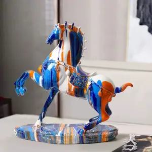 말장식 조각상 오브제 거실 모형 예술품 행운 소품 장식품