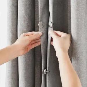사생활보호 커튼고정 자외선차단 자석버클 WF0A253
