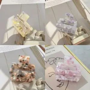 [셀러에이드]미니 집게핀 헤어 핀 예쁜 여자 악세사리