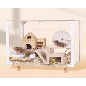 대형 아크릴 케이지 햄스터 리빙박스 풀세트 DIY 성 60cm 10종 세트