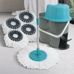 거실 물 극세사 크리너 막대 업소용 마포 회전 돌돌이기구회전식 기