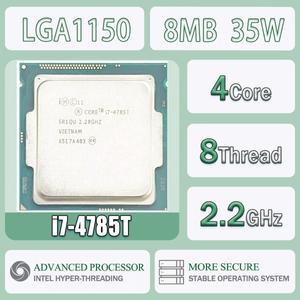 Xeon I7-4785T 2.2GHz 4코어 8스레드 8M 35W I7 컴퓨터 CPU 프로세서 서버 LGA1150
