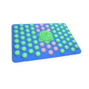 지압판 둥근 옥돌 400x290mm 발지압매트