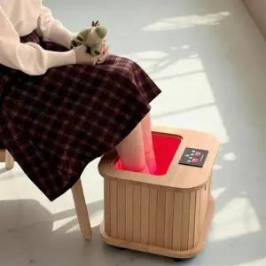 건식 족욕기 전자파 없는 온열 찜질 종아리 하지 발관리 전용 담요